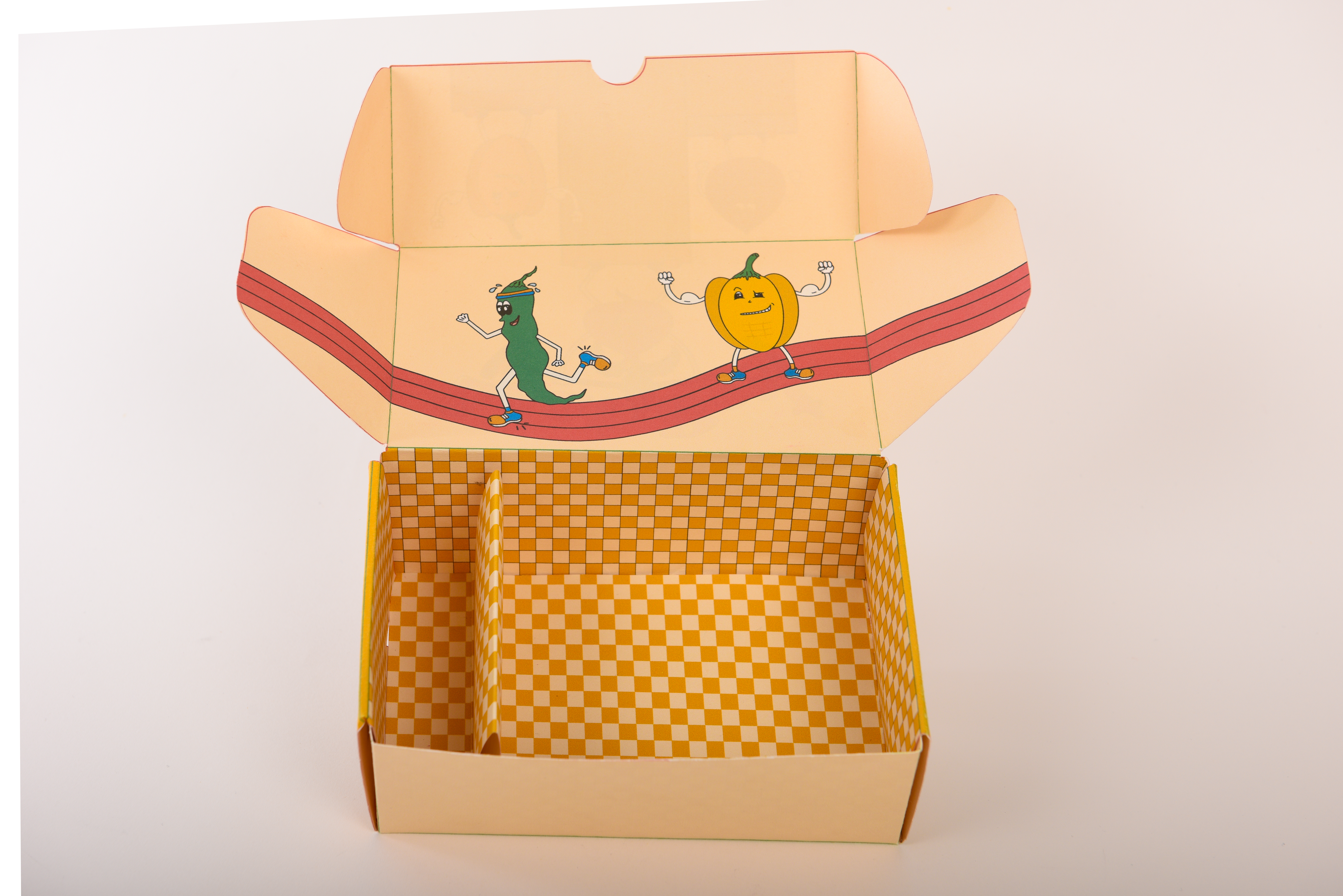 the design inside of the box